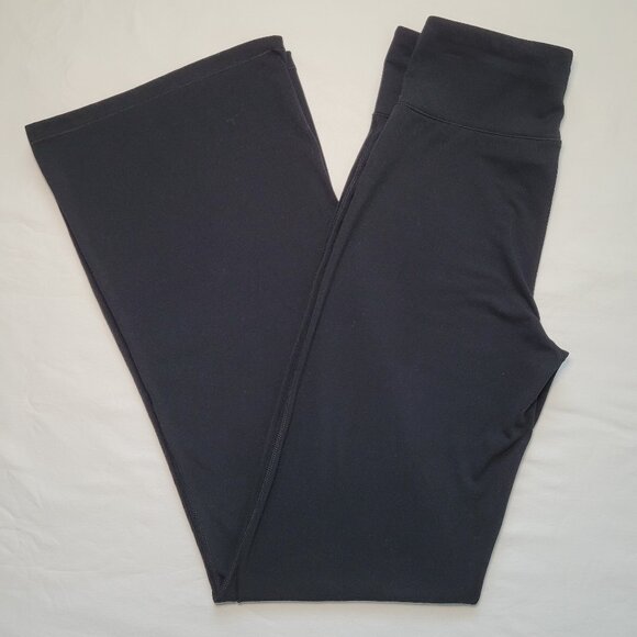 Aéropostale High-Rise Flare Leggings Yoga Pants Black Medium Athleisure - Picture 8 of 9